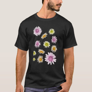 Gänseblümchen-Blüten Botanischer Garten Pflanze Na T-Shirt