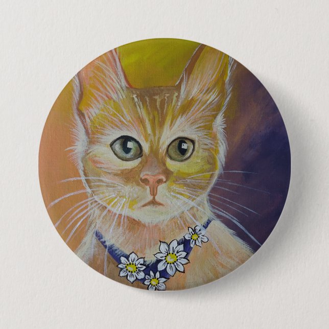 Gänseblümchen Button (Vorderseite)