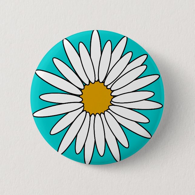 Gänseblümchen Button (Vorderseite)
