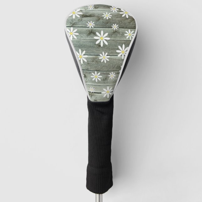 Gänseblümchen Cottage Golf Headcover (Vorderseite)