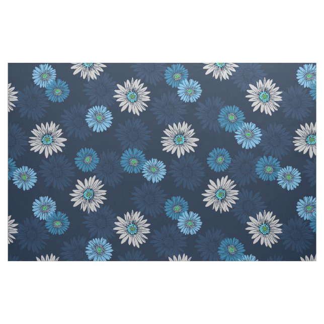 Gänseblümchen Dayz Vintages psychedelisches Blumen Stoff (Fat Quarter (45,7 x 55,9 cm))
