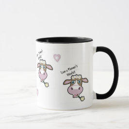 Gänseblümchen, die Kuh, Markt-Tasse Tasse
