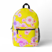 Gänseblümchen Druck Cut Sew Tasche