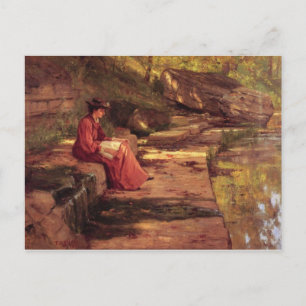 Gänseblümchen durch den Fluss durch Theodore Postkarte