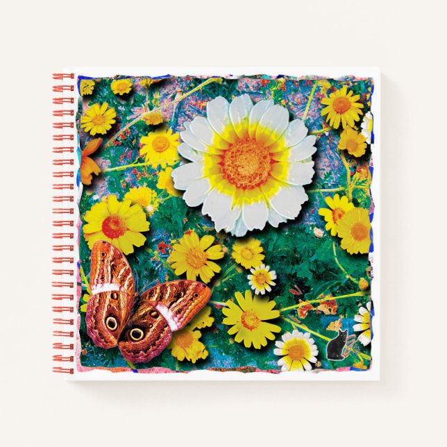 Gänseblümchen dürfen  notizbuch (Vorderseite)
