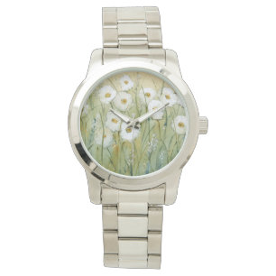 Gänseblümchen-Frühling I Armbanduhr
