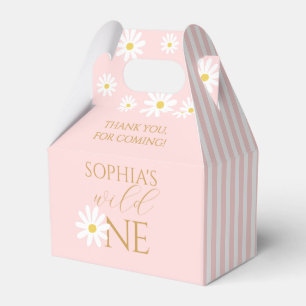 Gänseblümchen Geburtstagsfeier Bohmian Wild One 1. Geschenkschachtel