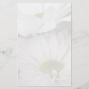 Gänseblümchen-Gedämpftes Blumen Briefpapier