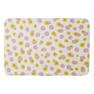 Gänseblümchen-Geschenkpapier Badematte