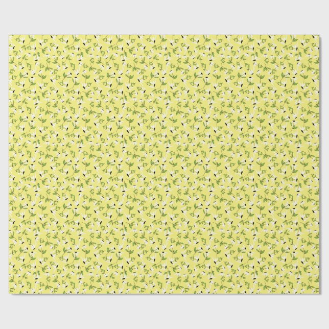 Gänseblümchen-Geschenkpapier Geschenkpapier (Flach)