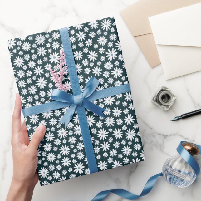 Gänseblümchen-Geschenkverpackungspapier Geschenkpapier (Schenken)