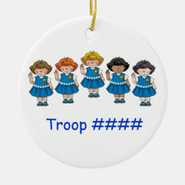 Gänseblümchen-Gruppe Keramikornament