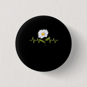 Gänseblümchen Herzschlag Button
