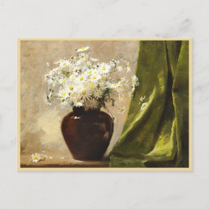 Gänseblümchen in einer Vase, Paul Fisher Postkarte