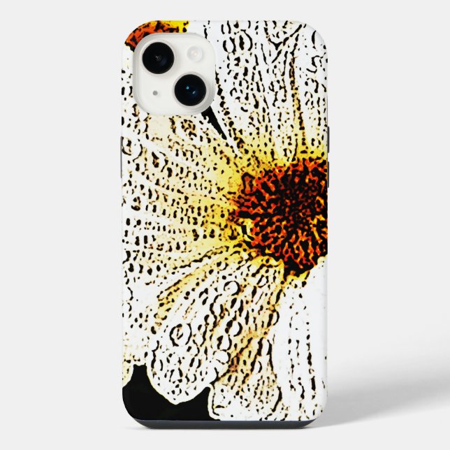 Gänseblümchen iPhone Hülle (Rückseite)