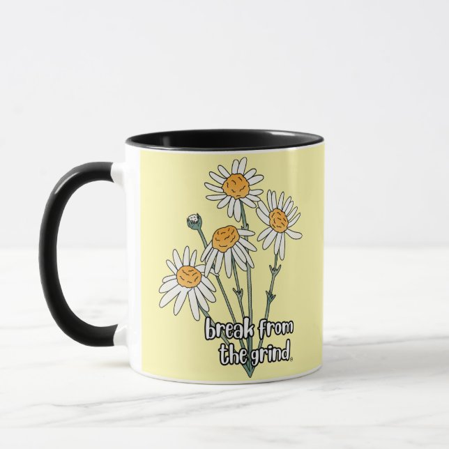 Gänseblümchen-Kaffeetasse Tasse (Links)