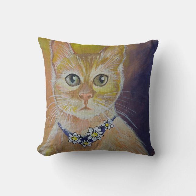 Gänseblümchen Kissen (Vorderseite)