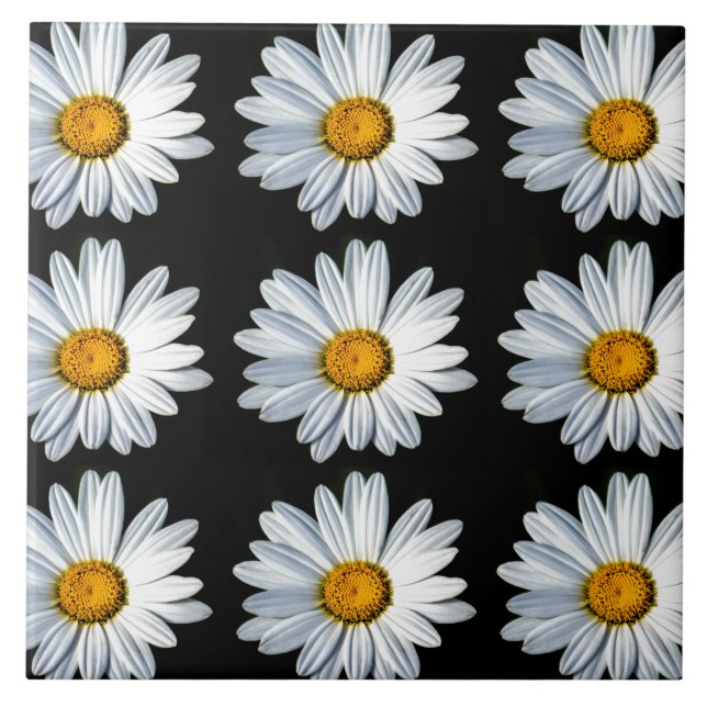 Gänseblümchen Mae Fliese (Vorderseite)