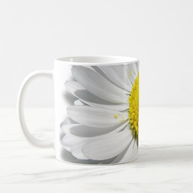 Gänseblümchen-/Mug-Größe 11oz Tasse (Links)