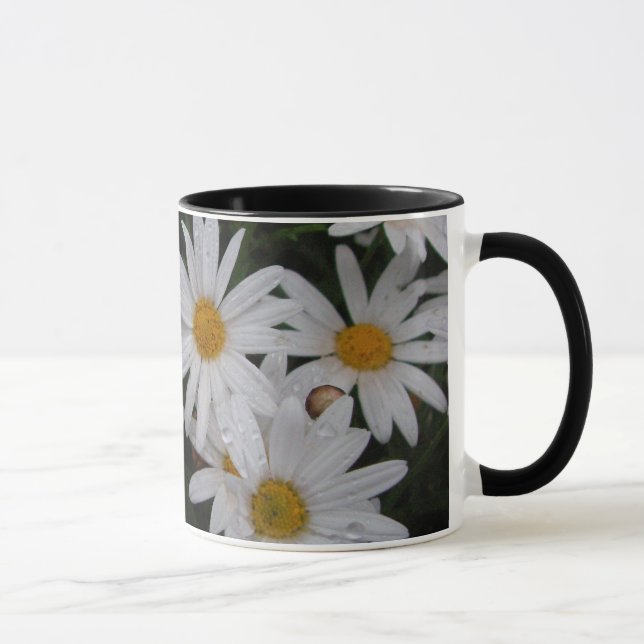 Gänseblümchen nach Regen-Tasse Tasse (Rechts)