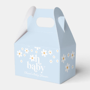 Gänseblümchen Oh Baby Retro Baby Shower Geschenkbo Geschenkschachtel