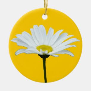 Gänseblümchen-Schmuck Blume Weihnachtsdekoration Keramikornament