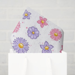 Gänseblümchen seidenpapier