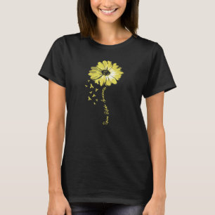 Gänseblümchen Spina Bifida Bewusstsein T-Shirt