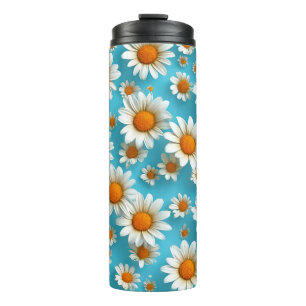 Gänseblümchen Süße Weiße Blumen Thermosbecher