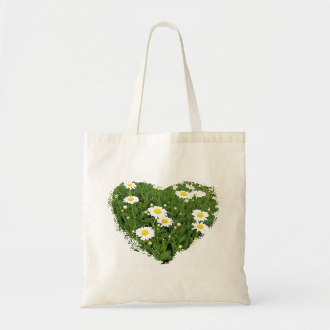 Gänseblümchen-Tasche Tragetasche (Vorne)