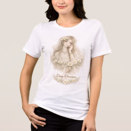 Gänseblümchen Träumerin Tri-Blend Shirt