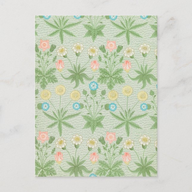 Gänseblümchen, William Morris Postkarte (Vorderseite)