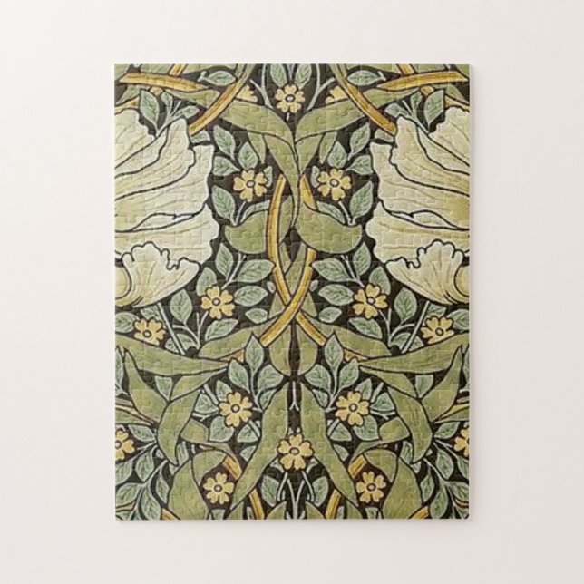 Gänseblümchen William Morris Puzzle (Vertikal)