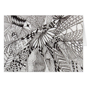 Gänseblümchen-Zen-Karte
