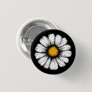 Gänseblümchenblüte Button