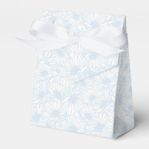 Gänseblümchenblüten - Puderblau Geschenkschachtel