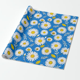 Gänseblumenmuster Geschenkpapier