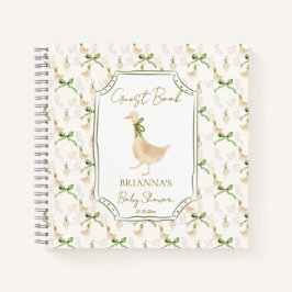 Gänseblüten Kinderzimmer Babydusche Gästebuch Notizbuch