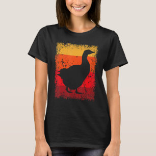 Gänsefarm Agriculture Geflügel Vintag Retro T-Shirt