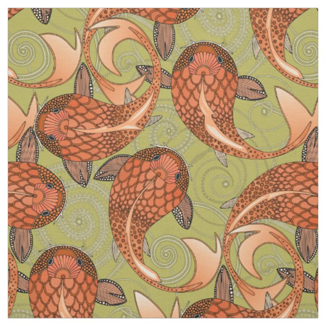 Gänsefisch Stoff (Muster)