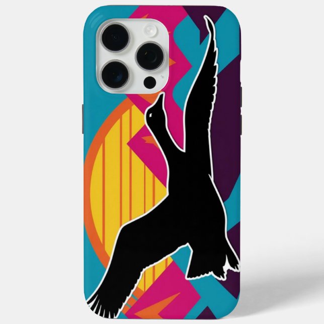 Gänsefliegen bei Sonnenuntergang Case-Mate iPhone Hülle (Rückseite)