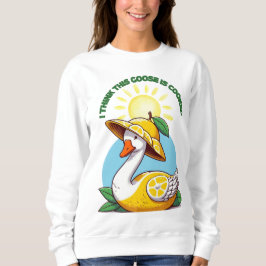 Gänsehauliches Design, Gänse gekocht, T - Shirt/Pu Sweatshirt