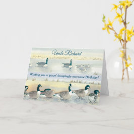 Gänsehaut Bummelnd Phantastisch Uncle Fun Geburtst Karte