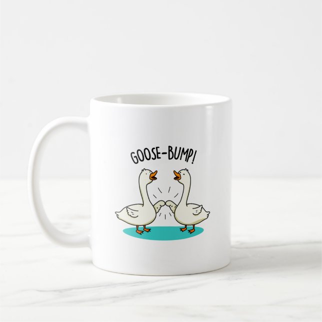 Gänsehaut Funny Animal Puff Kaffeetasse (Links)