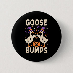 Gänsehaut Gänsehaut Halloween Albernes Meme Lustig Button