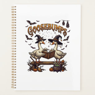 Gänsehaut Halloween-Gänse Hexenhüte Magie-Buch_1 Planer