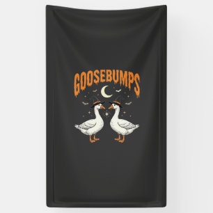 Gänsehaut Halloween Hexe Gänse Vektordesign Banner