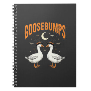 Gänsehaut Halloween Hexe Gänse Vektordesign Notizblock