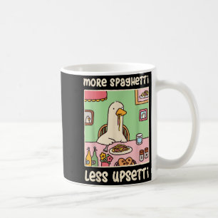Gänsehaut Meme Spaß Sprichwort Mehr Spaghetti Kaffeetasse