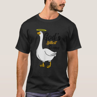 Gänsehaut-Memen von Gottes Silberältestem Gänsevog T-Shirt
